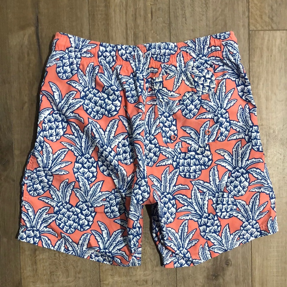 NWOT GEORGE Tropical Print Pocketed Swim Trunks Swim Shorts - Picture 7 of 10
